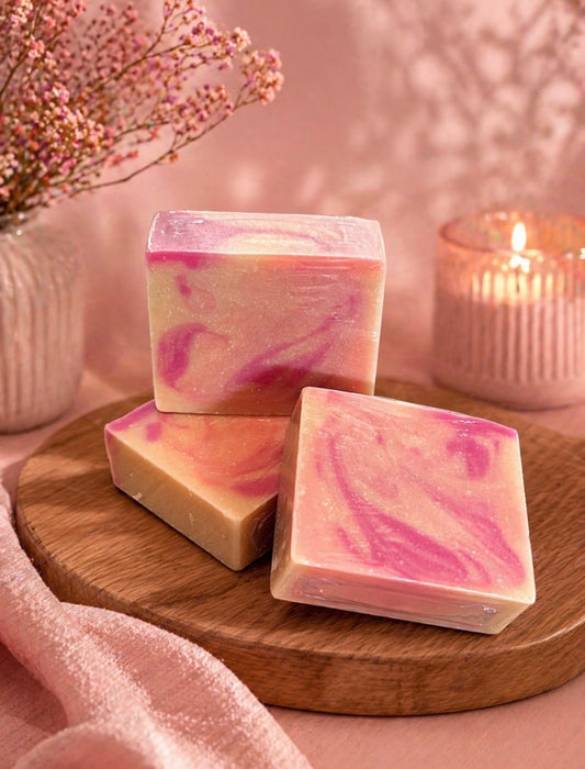 Passionfruit Peony Tallow & Goatmilk Soap